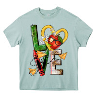 Arona teacher love nca Heavy Core Tee - NancyCooperArtShop