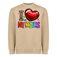 Mushroom i love my moms Heavyweight Sweatshirt - OliviaCreatesArt