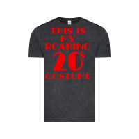 Vintage Black halloween roaring 20s costume Vintage Tee - trangStudio