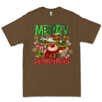 Cacao merry christmas deer Premium Tee - MaliasSmallBusiness