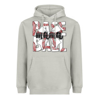 Moon Dust baseball mama Heavyweight Hoodie - CowhideDigitalArt