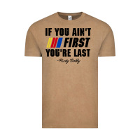 Vintage Coffee ricky bobby if you aint first youre last Vintage Tee - trangStudio