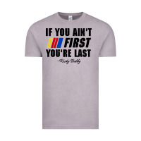 Vintage Zinc ricky bobby if you aint first youre last Vintage Tee - trangStudio