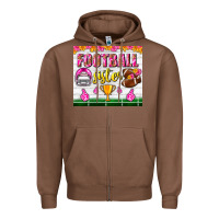 Chestnut football sister tumbler Zipper Hoodie - BundleAndBundleShop