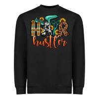 Black hair hustler Heavyweight Sweatshirt - OliviaCreatesArt