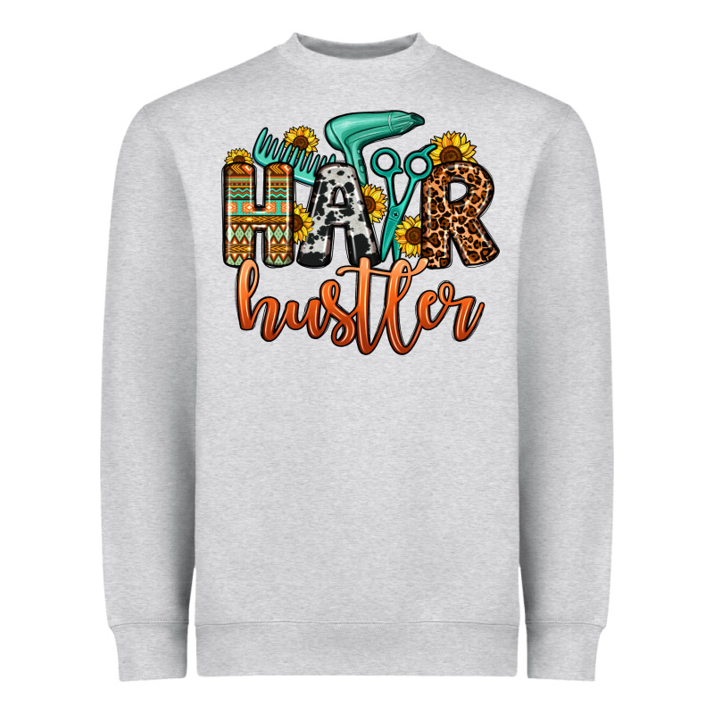 Hair Hustler Heavyweight Sweatshirt by OliviaCreatesArt | Teevron