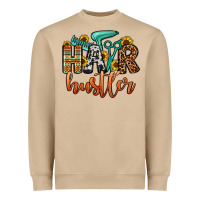 Mushroom hair hustler Heavyweight Sweatshirt - OliviaCreatesArt
