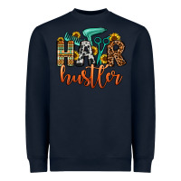 Navy hair hustler Heavyweight Sweatshirt - OliviaCreatesArt