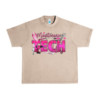 French Oak Breast Cancer Maintenance Tech Urban Heavy Tee - texasbilliewilder