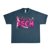 Midnight Navy Breast Cancer Maintenance Tech Urban Heavy Tee - texasbilliewilder