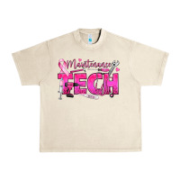 Sandshell Breast Cancer Maintenance Tech Urban Heavy Tee - texasbilliewilder