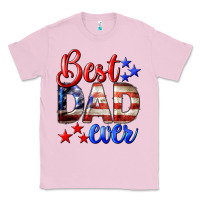 Bubblegum Pink Best Dad Ever Classic Tee - LillyAllenDesigns
