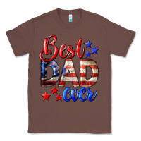 Chestnut Best Dad Ever Classic Tee - LillyAllenDesigns