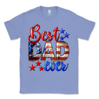 Colony Blue Best Dad Ever Classic Tee - LillyAllenDesigns