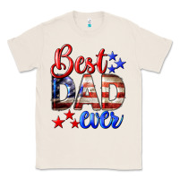 Natural Best Dad Ever Classic Tee - LillyAllenDesigns