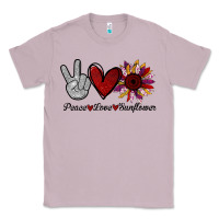 Lilac Peace Love Sunshine Sunflower Classic Tee - Bettercallsaul