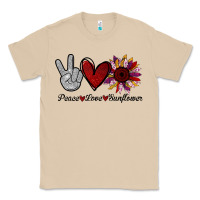 Mushroom Peace Love Sunshine Sunflower Classic Tee - Bettercallsaul