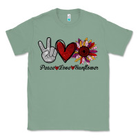 Sage Peace Love Sunshine Sunflower Classic Tee - Bettercallsaul