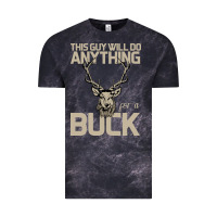 Cloud Black Funny Hunters Will Do Anything For a Buck Hunting Vintage Tee - Bettercallsaul