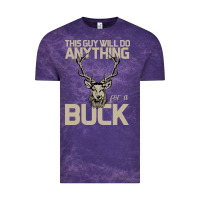 Cloud Purple Funny Hunters Will Do Anything For a Buck Hunting Vintage Tee - Bettercallsaul