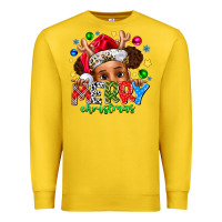 Lemon Merry Christmas Premium Sweatshirt - CowhideDigitalArt