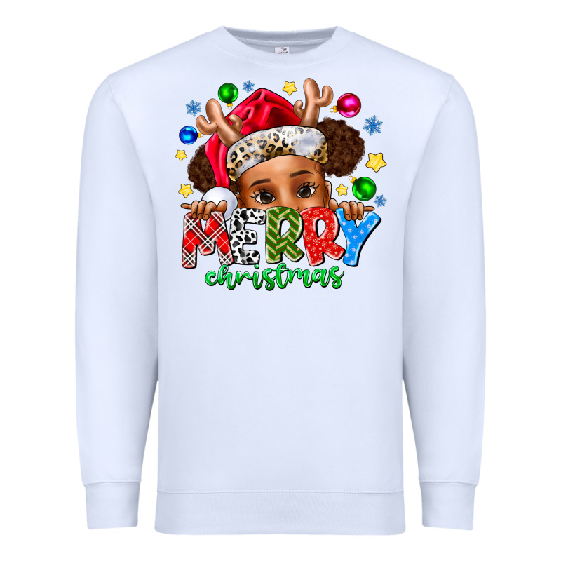 Merry Christmas Premium Sweatshirt by CowhideDigitalArt | Teevron