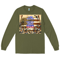 Army Green no one will be taking my guns Long Sleeve Tee - TumblerDesignByShophia