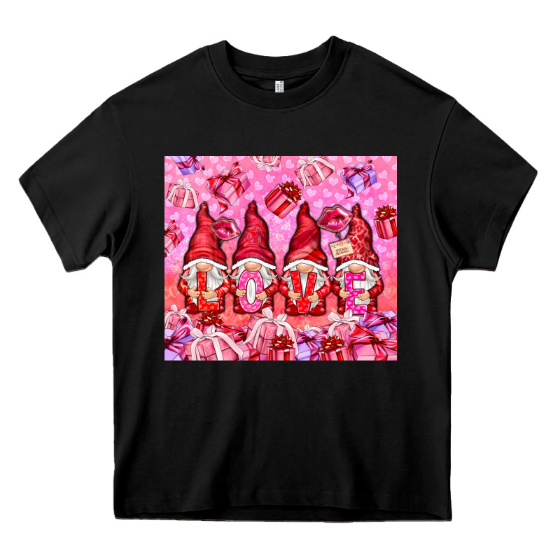 Love Gnomies With Gift Boxes Heavy Core Tee by NancyCooperArtShop | Teevron