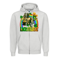Luckysaurus Zipper Hoodie | Teevron