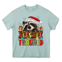 Arona lets get trashed with raccoon Heavy Core Tee - MaliasSmallBusiness