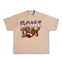 Burro Game day leopard Football Urban Heavy Tee - NancyCooperArtShop