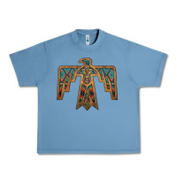 Pebble Blue thunderbird Urban Heavy Tee - JahusDesignShop