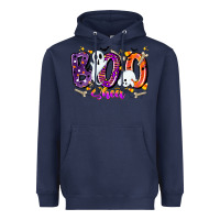 Navy boo sheet Heavyweight Hoodie - CowhideDigitalArt