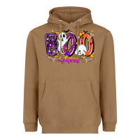 Toasted Coconut boo sheet Heavyweight Hoodie - CowhideDigitalArt
