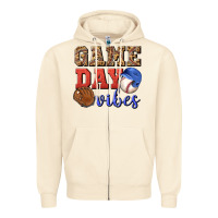 Sandshell game day vibes Zipper Hoodie - BundleAndBundleShop