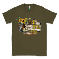 Army Green life is better in boots Classic Tee - Bettercallsaul
