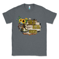 Charcoal Heather life is better in boots Classic Tee - Bettercallsaul
