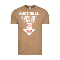 Vintage Coffee Mens Crude Humor Inappropriate Emotional Support Snake Halloween Vintage Tee - trangStudio