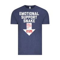 Vintage Denim Mens Crude Humor Inappropriate Emotional Support Snake Halloween Vintage Tee - trangStudio