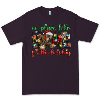 Plum no place like for the holiday Premium Tee - MaliasSmallBusiness