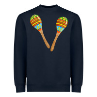 Navy maracas fa element Heavyweight Sweatshirt - FaDigitalArtStudio