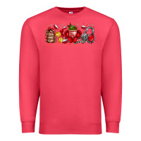 Cardinal Merry Christmas Premium Sweatshirt - CowhideDigitalArt