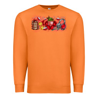 Carrot Merry Christmas Premium Sweatshirt - CowhideDigitalArt
