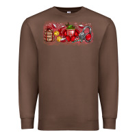 Chestnut Merry Christmas Premium Sweatshirt - CowhideDigitalArt