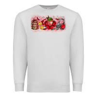 Dove Grey Merry Christmas Premium Sweatshirt - CowhideDigitalArt