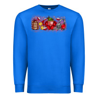 True Royal Merry Christmas Premium Sweatshirt - CowhideDigitalArt