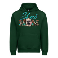 Forest Green show mom aztec cowhide heifer Urban Hoodie - Artiststas