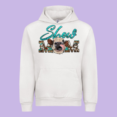Show Mom Aztec Cowhide Heifer Urban Hoodie Designed By Artiststas