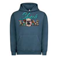 Pigment Midnight Navy show mom aztec cowhide heifer Urban Hoodie - Artiststas