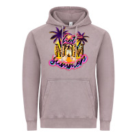 Vintage Zinc Hot Mom summer Vintage Hoodie - NancyCooperArtShop